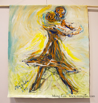 Mong-Lan dance painting 